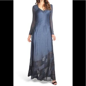 KOMAROV Lace & Charmeuse Gown‼️ One of a kind 🙌